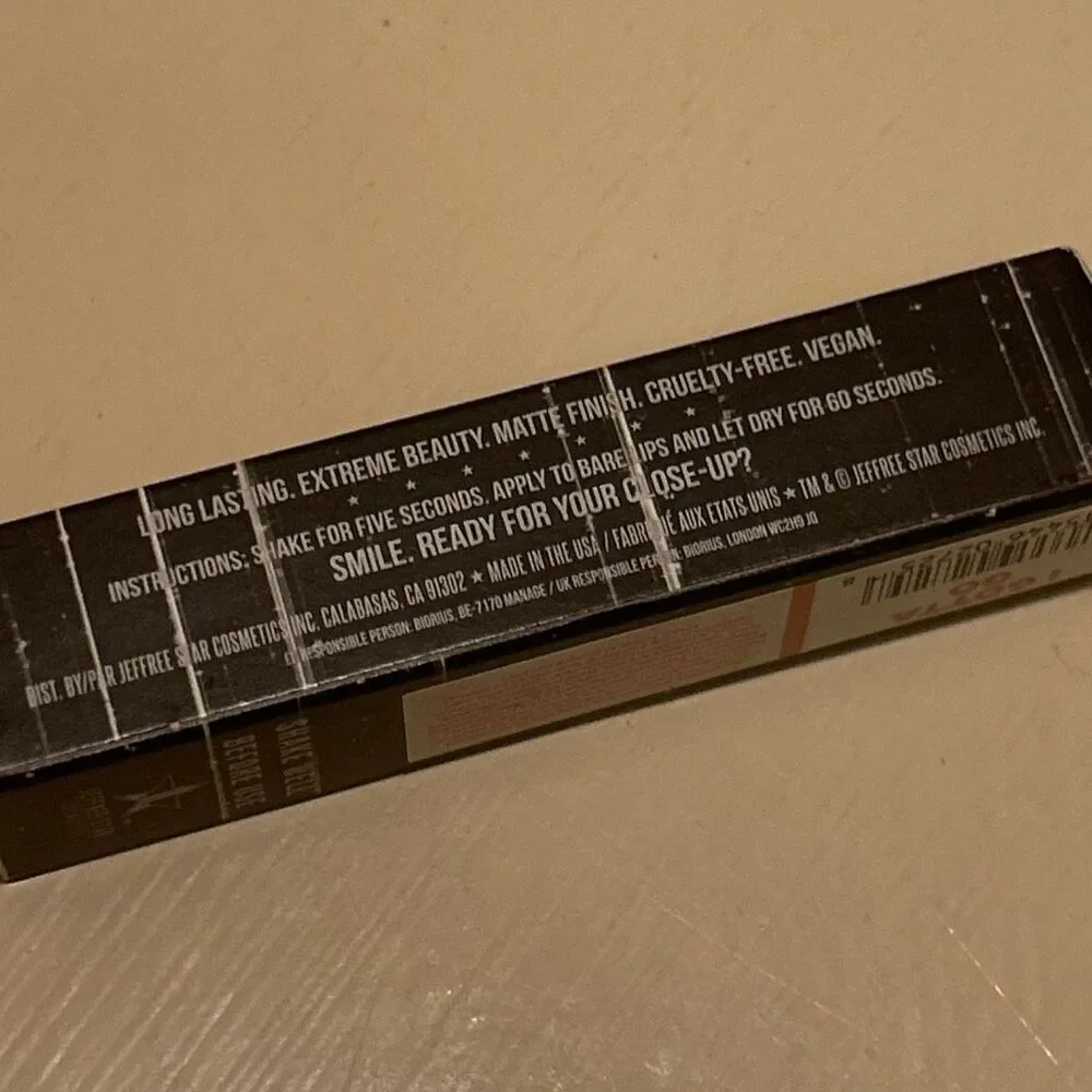Jeffree Star Velour Liquid Lipstick I Gotta Go Metallic Copper New